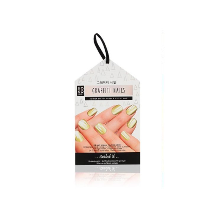 Soko Ready Graffiti Nails Kit 25 Parts