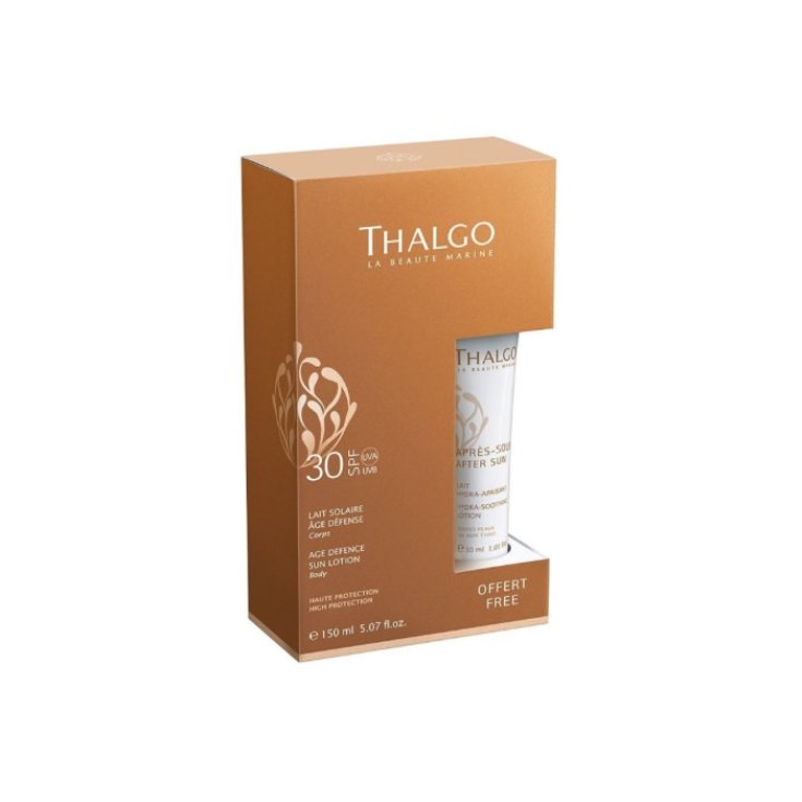 Thalgo Lait Solaire Age Défense Spf30 150ml Set 2 Parts 2018