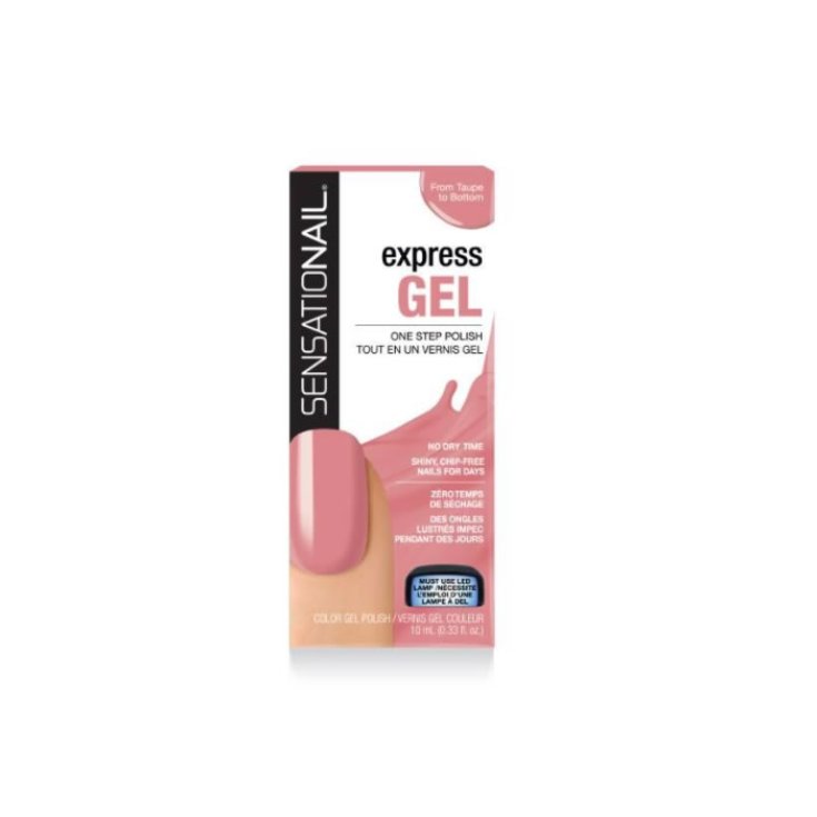 Sensationail Express Gel Polish From Taupe To Bottom
