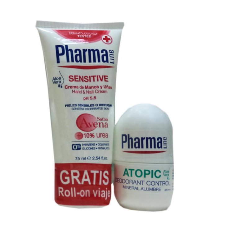 Pharmaline Hand Cream 75ml & Deodorant Control 25ml Set 2 Parts