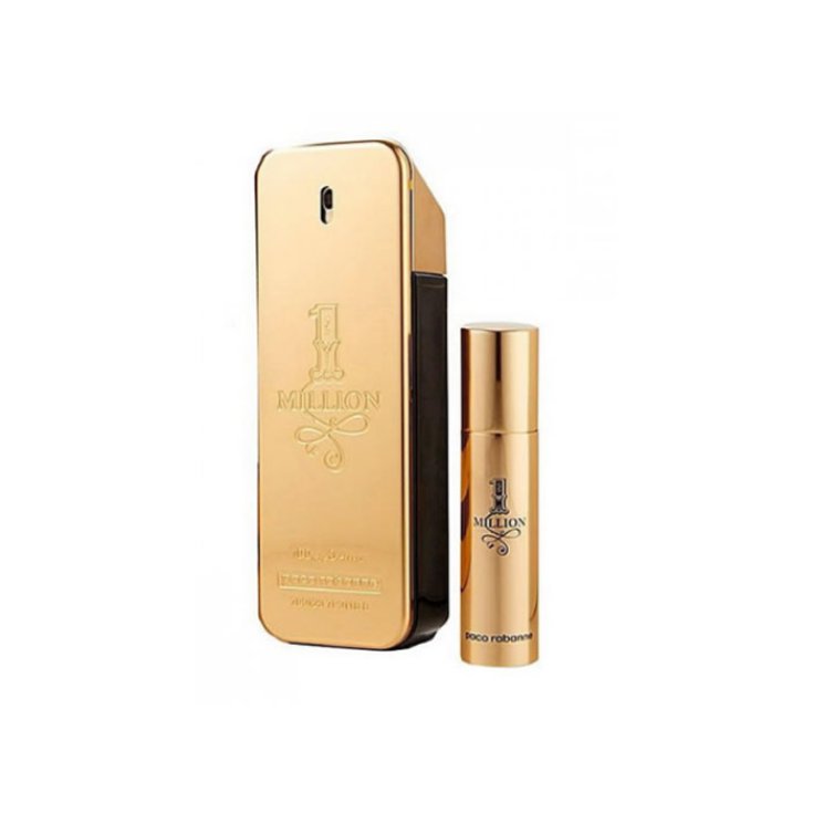 Paco Rabanne 1 Million Eau De Toilette Spray 100ml Set 2 Parts 2018
