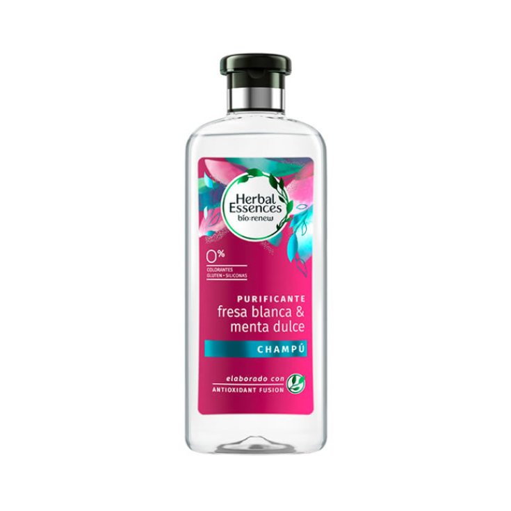 Herbal Essences Strawberry & Sweet Mint Clean Shampoo 400ml Herbal Essences Strawberry & Sweet Mint Clean Shampoo 400ml