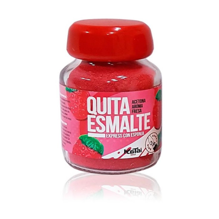 Katai Nails Acetona Nail Polish Remover Fruity Dips Strawberry 75ml