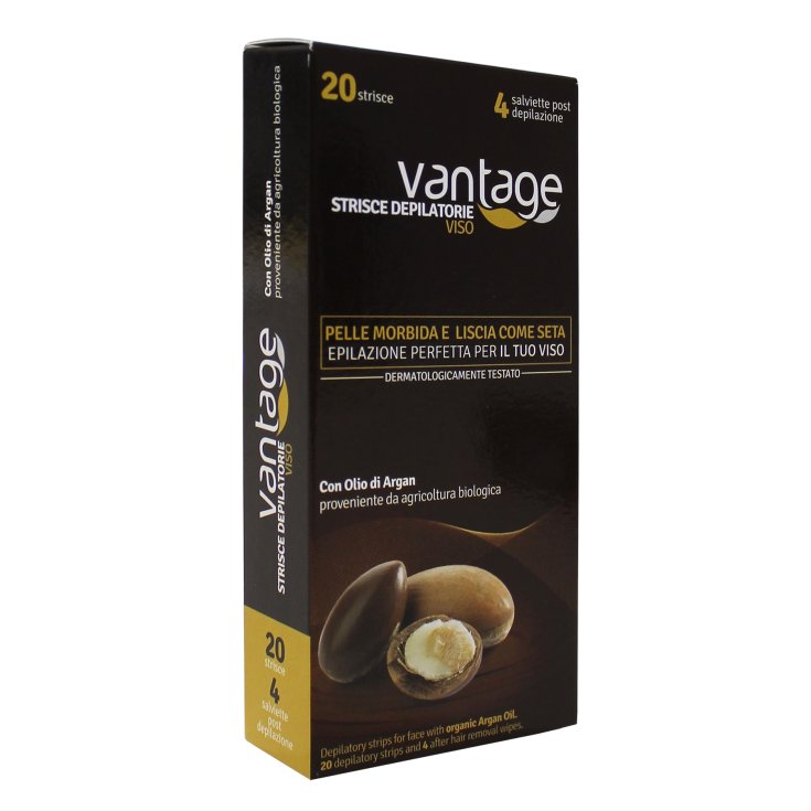 VANTAGE STRIPS DEPIL ARGAN FACE20