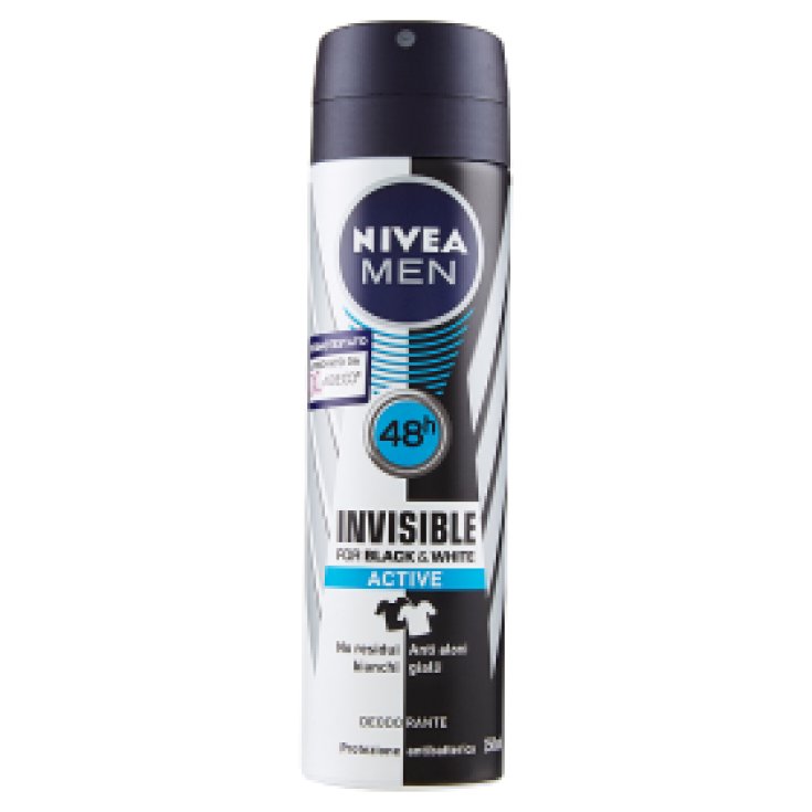 NIVEA MEN DEO AID SPR B&W ACTIVE150