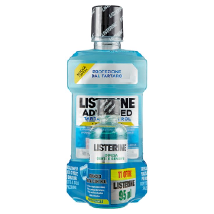 LISTERINE ADVANCE T / C 500 ML + MINI