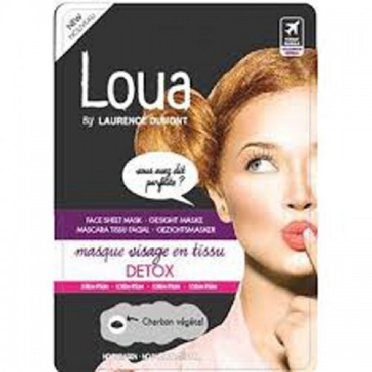 LOUA MASC IN FACE DETOX FABRIC
