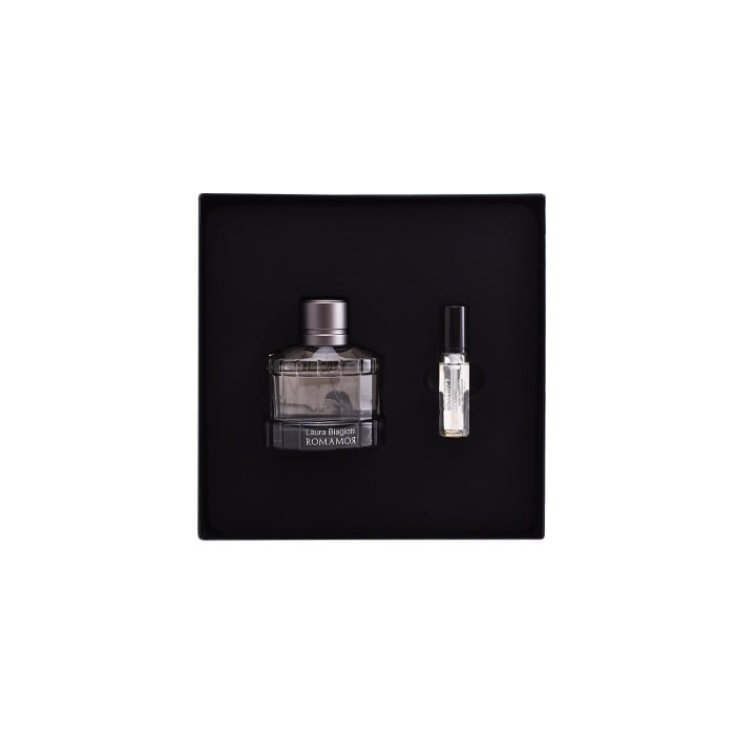 Laura Biagiotti Romamor Man Eau De Toilette Spray 75ml Set 2 Parts 2018