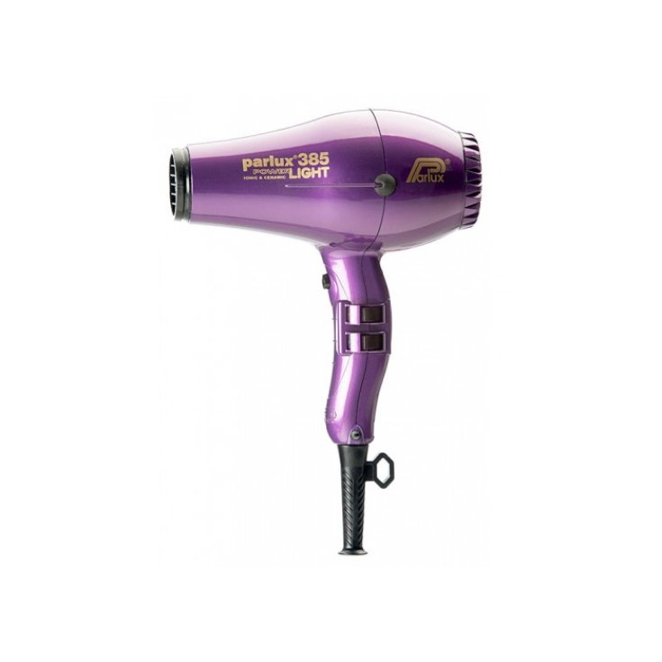 Parlux Hair Dryer 385 Powerlight Ionic Ceramic Purple