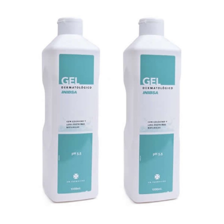 Inibsa Dermatological Protector Gel 2x1000ml Inibsa Dermatological Protector Gel 2x1000ml