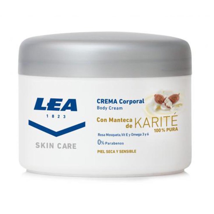 Lea Skin Care Body Cream With Shea Butter Dry Skin200ml