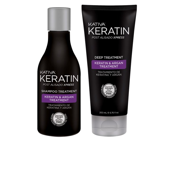 Kativa Keratin Post Xpress Straightening Set 2 Parts 2018