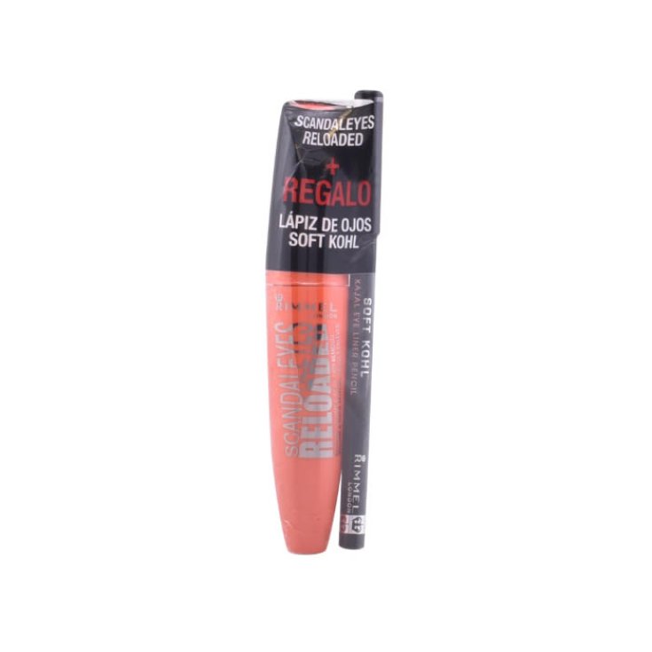 Rimmel Scandaleyes Reloaded Mascara 001 Black Set 2 Parts