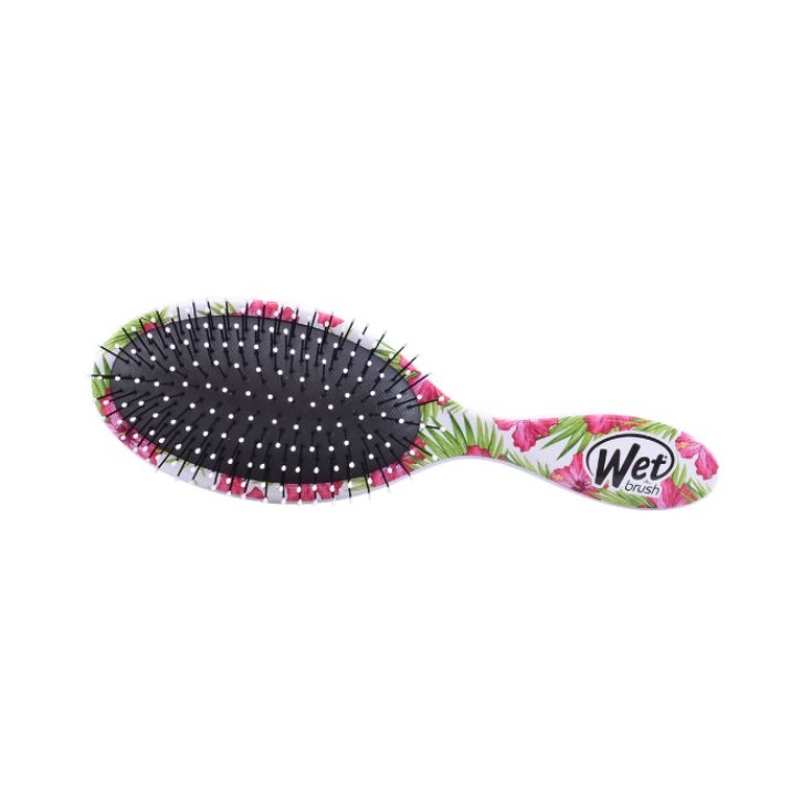 Wet Brush Pro Original Detangler Classic Pink Flora