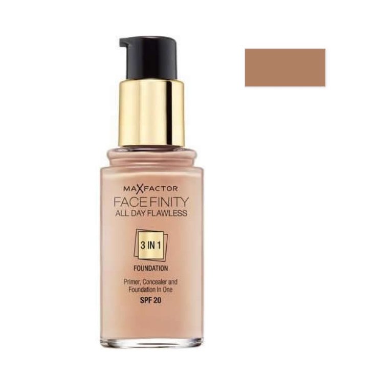Max Factor Foundation Face Finity All Day Flawless 3 In 1 85 Caramel
