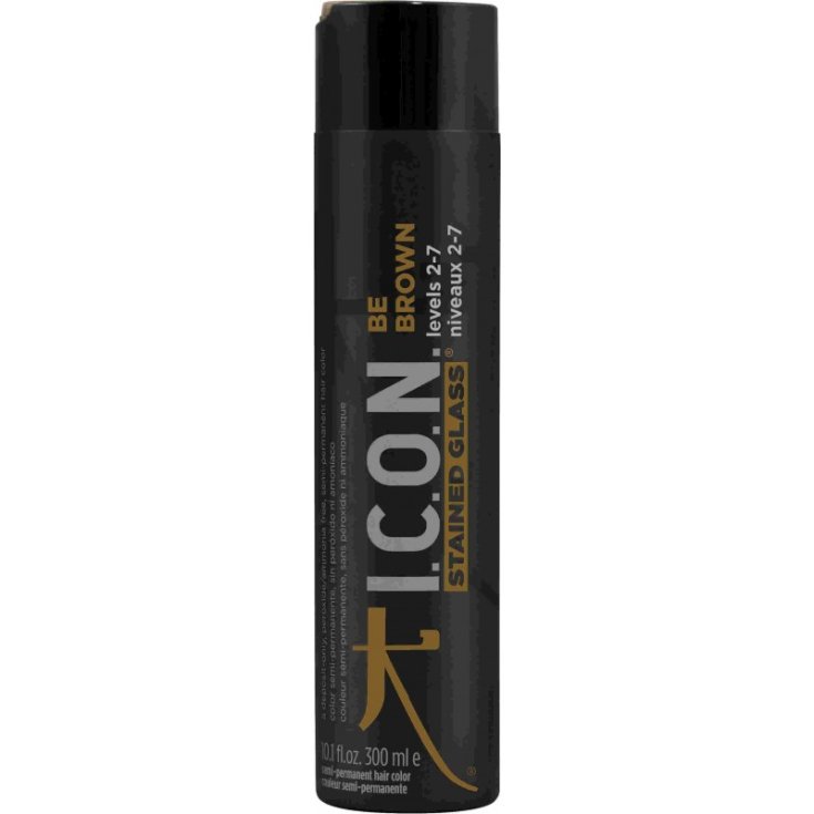 Icon Stained Glass Be Brown Semi Permanent Levels 2-7 300ml