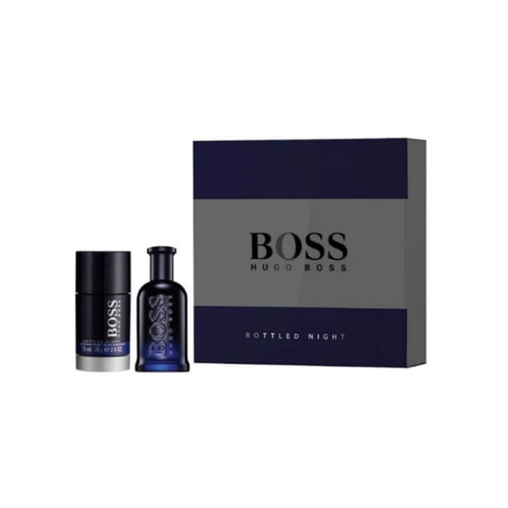 Hugo Boss Boss Bottled Night Eau De Toilette Spray 100ml Set 2 Parts 2018