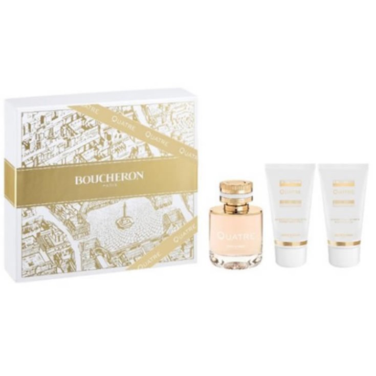 Boucheron Quatre Eau De Parfum Spray 100ml Set 3 Parts 2019