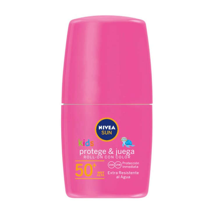 Nivea Sun Kids Color Protector Spf50 + Roll On 50ml