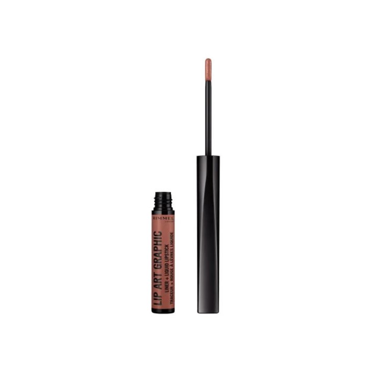 Rimmel London Lip Art Graphic Liner & Liquid Lipstick 720 Lacey