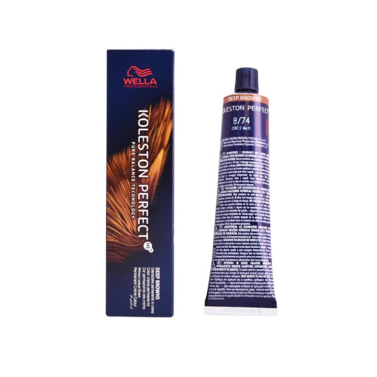 Wella Koleston Perfect Me + 8/74 Deep Browns 60ml