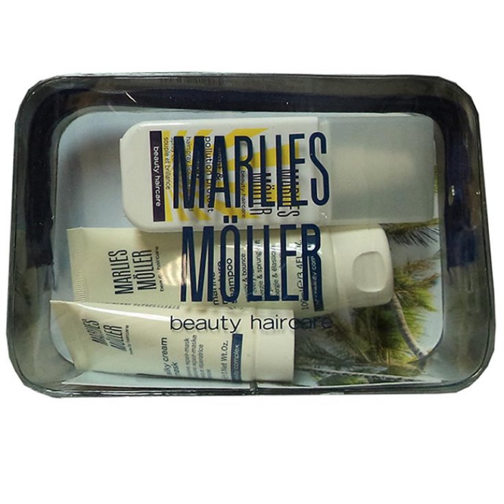 Marlies Moller Uv Light & Pollution Spray 125ml + Shower Gel 100ml + Mask 30ml