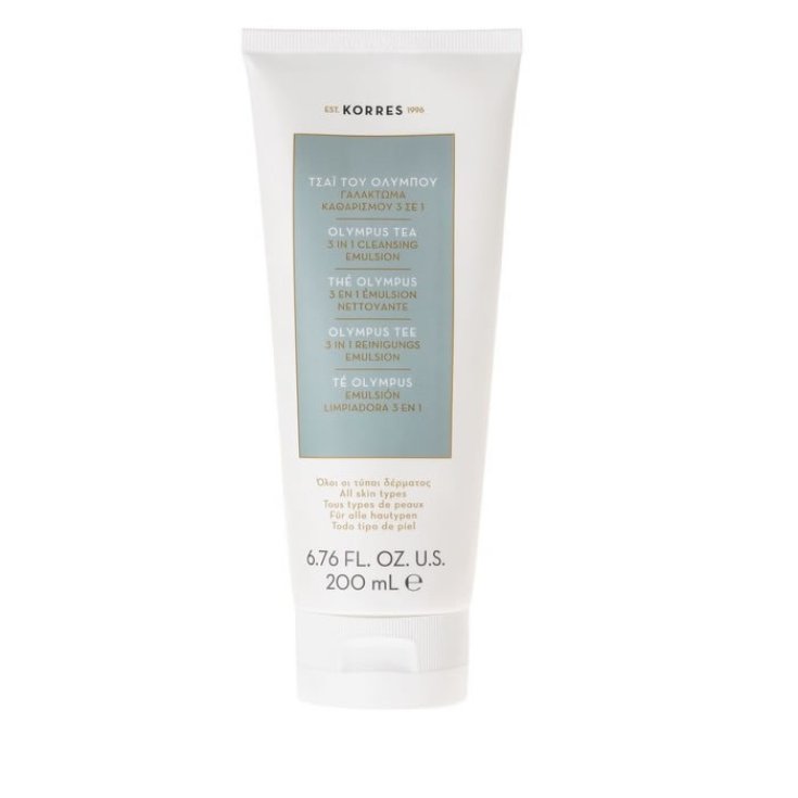 Korres Oxicol Olympus Tea 3 In 1 Cleansing Emulsion 200ml