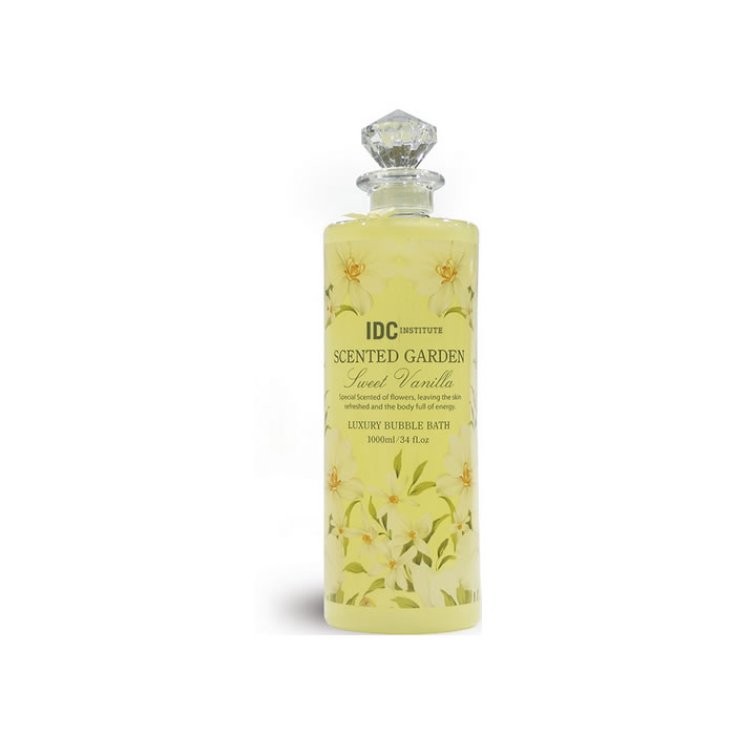 IDC Institute Scented Garden Vanilla Bath Foam 1000ml