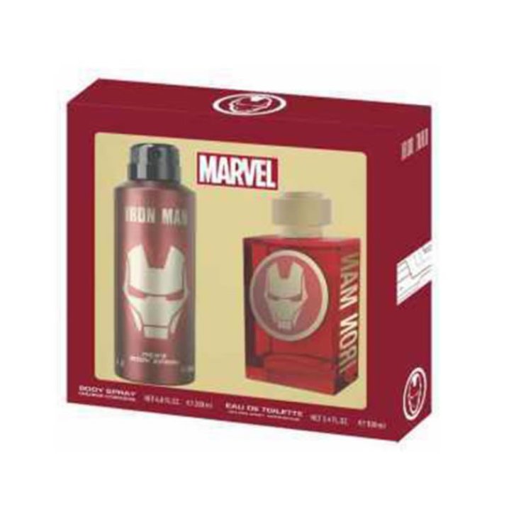 Marvel Iron Man Eau De Toilette Spray 100ml Set 2 Parts 2018