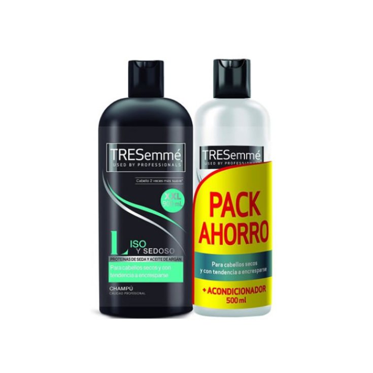 Tresemmé Smooth And Silky Shampoo Set 2 Pieces 2018