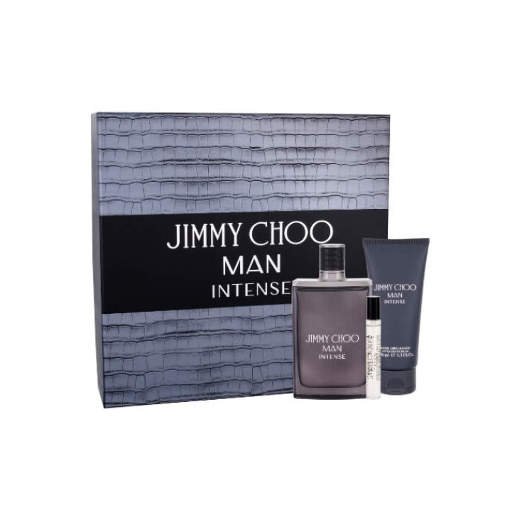 Jimmy Choo Man Intense Eau De Toilette Spray 100ml Set 3 Parts 2018