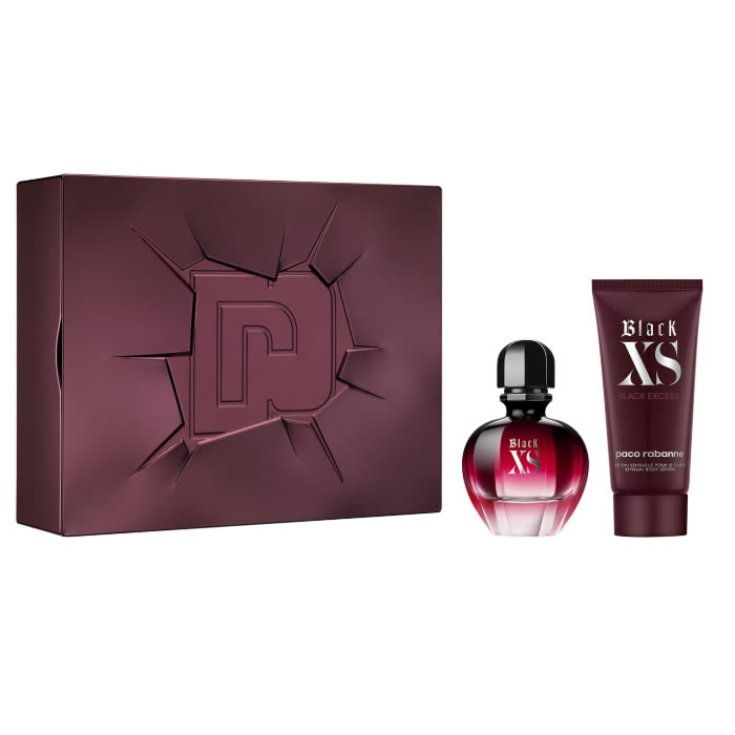 Paco Rabanne Black XS Eau De Parfum Spray 50ml Set 2 Parts 2018