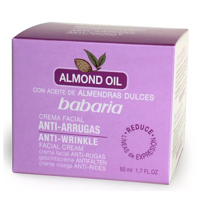 Babaria Almond Oil Anti Wrinkle Face Cream 50ml Babaria Almond Oil Anti Wrinkle Face Cream 50ml