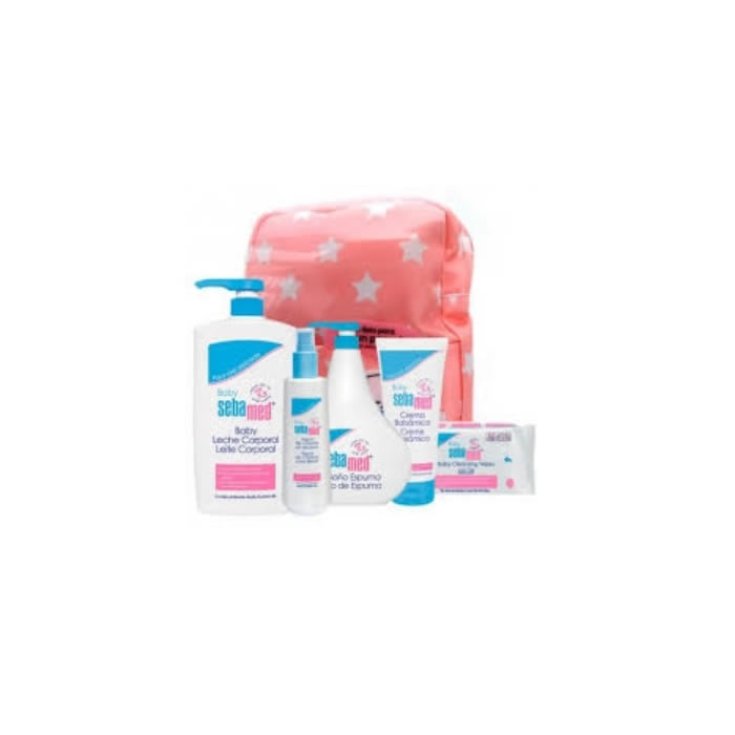 Sebamed Baby Pink Foam Bath Gel 500ml Set 6 Parts