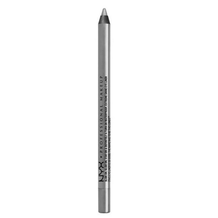 Nyx Slide On Pencil Waterproof Extreme Shine Eyeliner Platinum