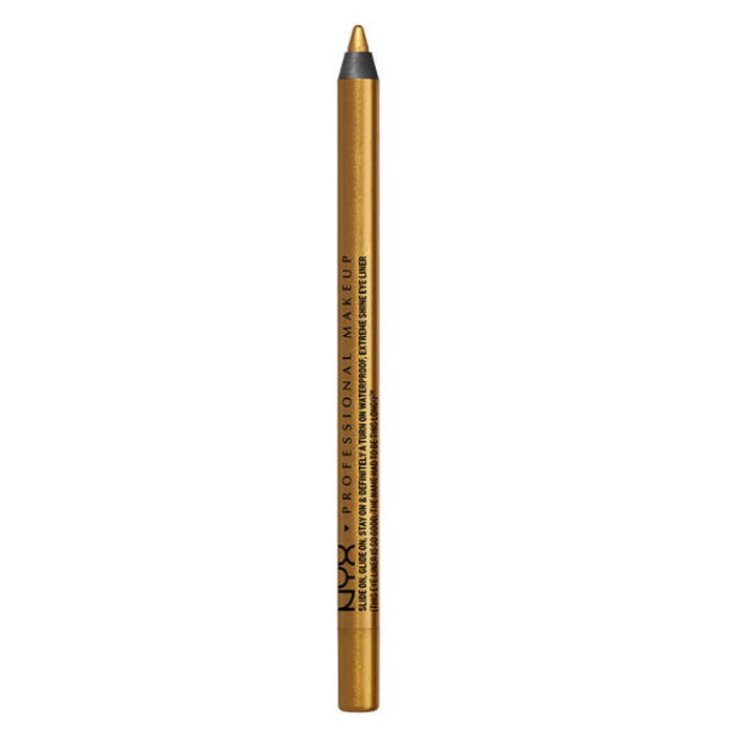 Nyx Slide On Pencil Waterproof Extreme Shine Eyeliner Glitzy Gold
