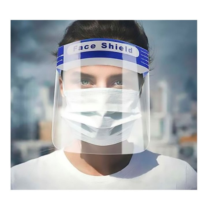 Transparent Facial Protective Screen Visor