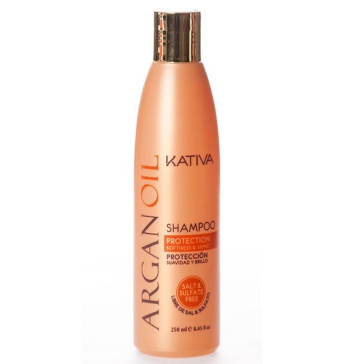 Kativa Argan Oil Shampoo Protection Softness & Shine 250ml