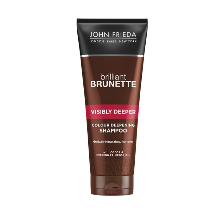 John Frieda Brilliant Brunette Color Deepening Shampoo 250ml