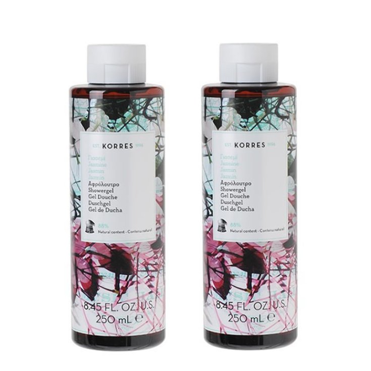Korres Shower Gel Jasmine 2x250ml