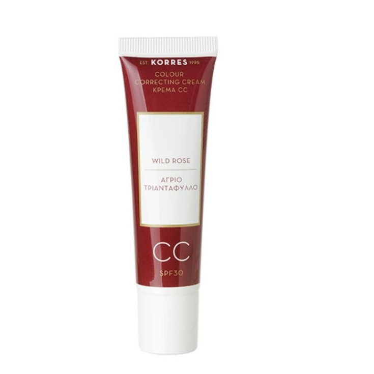 Korres Wild Rose CC Color Correcting Spf30 Light Shade 30ml