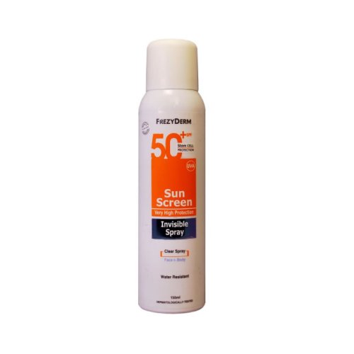 frezyderm sun screen invisible spray