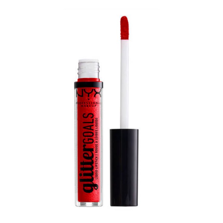 Nyx Glitter Goals Liquid Lipstick Cherry Quartz 3ml