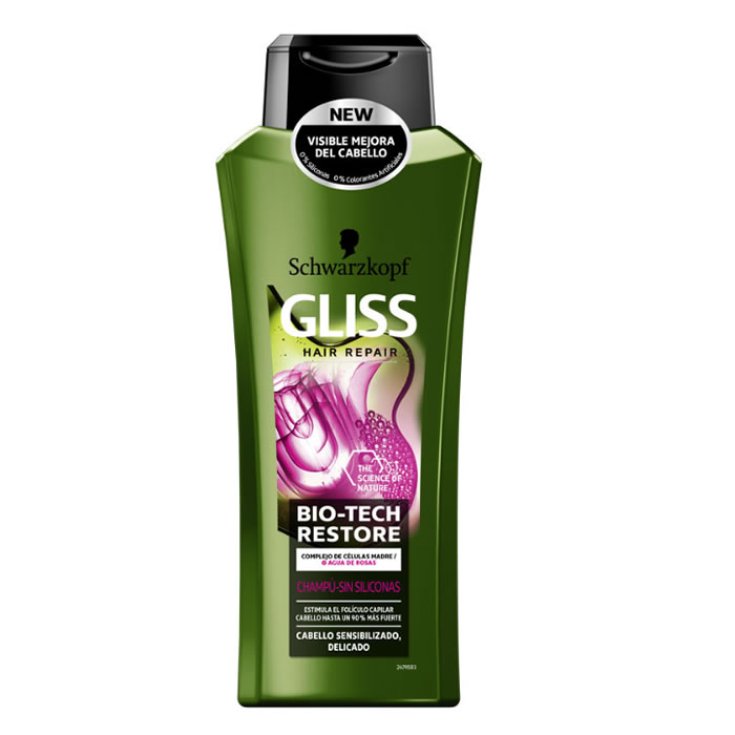 Schwarzkopf Gliss Bio-Tech Restore Shampoo 400ml