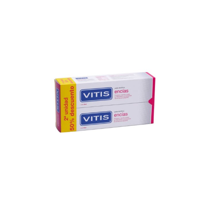 Vitis Gum Toothpaste Paste 2x150ml