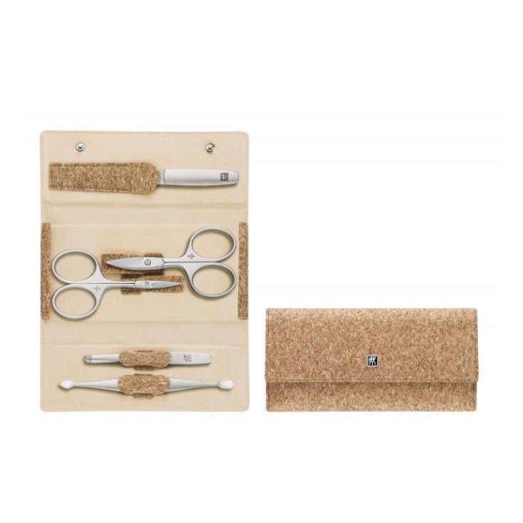 Tweezerman Manicure Case Cork Twinox Set 5 Pieces