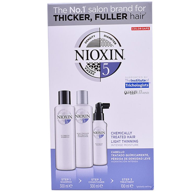 Nioxin System 5 Fall Protection Treatment Set 3 Pieces 2020