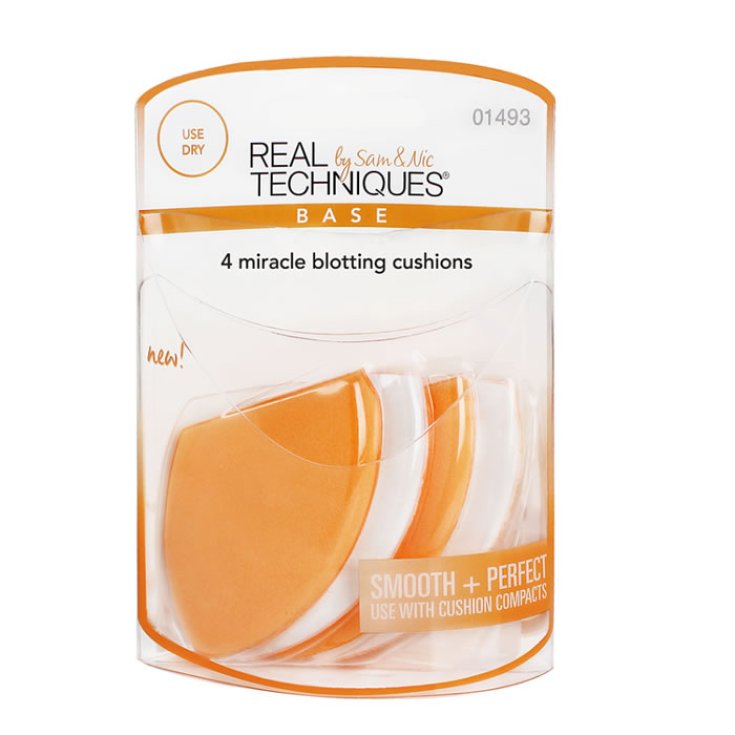 Real Techniques Miracle Blotting Cushions Set 4 Parts 2020