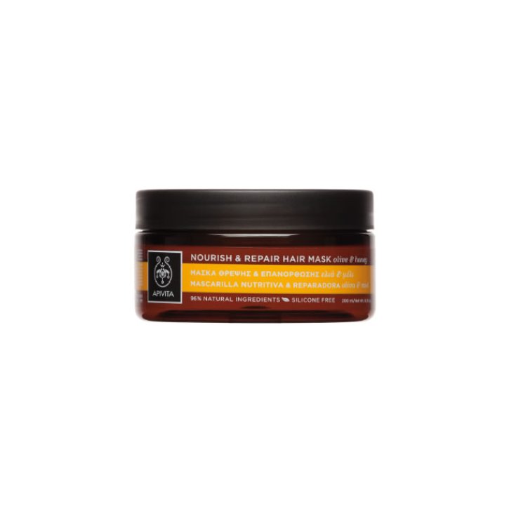 Apivita Olive and Honey Hair Mask 200ml