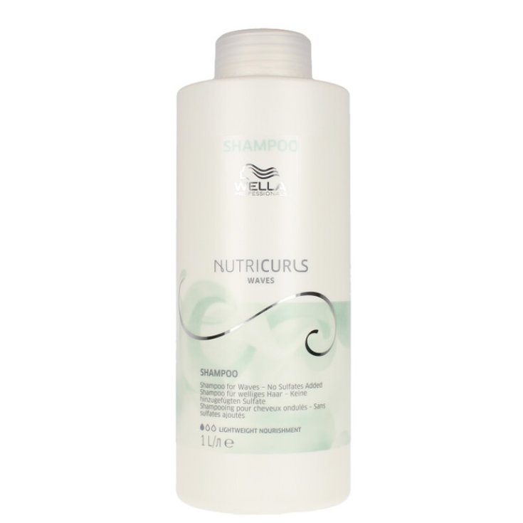 Wella Nutricurls Waves Shampoo 1000ml